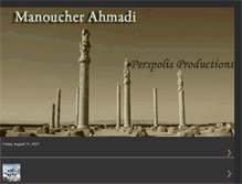 Tablet Screenshot of manoucherahmadi.com